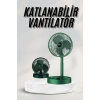 Katlanabilir Teleskopik Şarjlı Fan Masaüstü Soğutucu Vantilatör