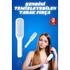 Kendini Temizleyen Tarak Fırça Geri Çekilebilir Evcil Hayvana Uygun Sıkı Dişli