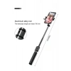 Led Işıklı Selfie Çubuğu Bluetooth Kumandalı Kablosuz Tripot Selfie Monopod Selfie Stick (pembe)