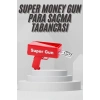Para Dolar Saçma Para Atma Tabancası Otomatik Kırmızı Oyuncak
