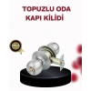 Paslanmaz Çelik Dayanıklı Topuzlu Kapı Kilidi
