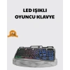 Profesyonel  Klavye Mouse Seti – Rgb Işıklı, Türkçe Q, Dpı Ayarlı, Dayanıklı Gövde