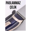 Profesyonel Şarjlı Saç Ve Sakal Traş Makinesi Kolay Kullanım