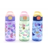 Renkli Pipetli Suluk 600 Ml Bpa İçermez Alk2968