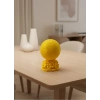 Sarı Fıfa Topu Dekoratif Biblo 10cm Modern Masa Üstü Aksesuar