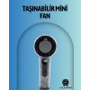 Şeffaf Kasa El Fanı | 5v 2a | 100 Kademeli Hava Akışı | Type-c Girişli