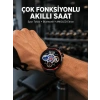 Spor Ve Sağlık Takipli Akıllı Saat Kablosuz Şarj Yeni Nesil