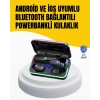 Su Geçirmez E10 Bluetooth Kulaklık Powerbank Ve Gürültü Engelleme