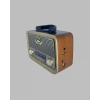 Taşınabilir Nostalji Radyo Bluetooth Usb Aux Girişli