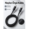 Type C To Type C Led Işıklı Şarj Kablosu 1,2 Metre