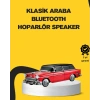 Vintage Tasarımlı Led Işıklı Bluetooth Hoparlör 10w