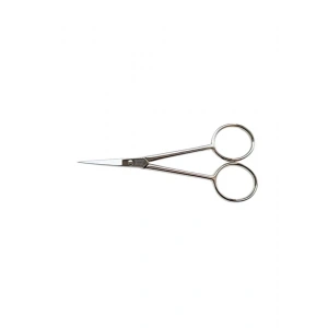 009-400 Ayrık Saplı Nakış Makası No: 4 İnç / 10,16 Cm - Nikel Kaplama