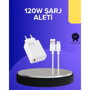 120 Watt Hızlı Şarj Adaptörü Samsung S20 S21 S22 S23 Uyumlu