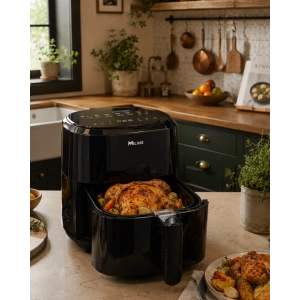 1360w Sıcak Hava Fritözü Dijital 4 Litre Air Fryer Dokunmatik Panel