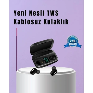 22 Kez Şarj İmkanı Sunan A10s Tws Bluetooth Stereo Kulaklık
