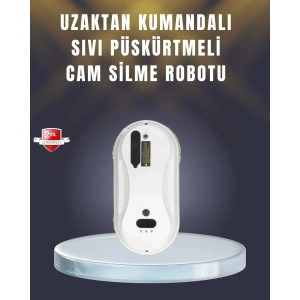 2800 Pa Güçlü Emişli Akıllı Cam Temizleyici Robot