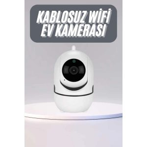 360° Full Hd Akıllı Kamera Hareket Sensörlü Wifi Kamera Çocuk Güvenlik Kamerası