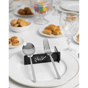 3d Özel Baskı 6’lı Kaşık Çatal Düzenleyici Dekoratif Stand