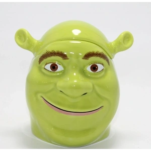 3d Shrek Tasarımı Kapaklı Kupa Bardak Alk4534