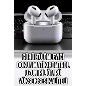 3.nesil Tws Bluetooth Kulaklık Mikrofonlu Anc Özelliği Dokunmatik Kontrol