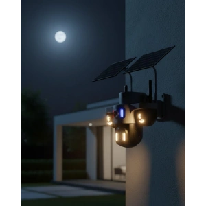 4g Destekli Çift Güneş Panelli Ip Kamera Gece Görüşlü Ve Sesli İletişimli