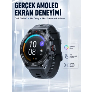 5g Android Sım Kartlı Akıllı Saat Dönebilen Hd Kamera Amoled Ekran Gps Wi-fi