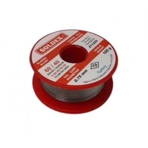 60/40 Lehim Teli 100 Gr 0,75 Mm (sn:60 / Pb:40)