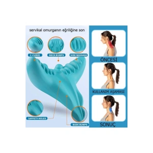 Boyun Hörgücü Ve Kamburluk Önleyen Ortopedik Yastık | Dik Duruş, Sağlıklı Omurga Ve Rahat Uyku Deste