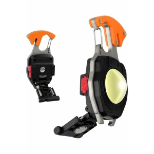 7 Modlu Mini Led Lamba Anahtarlık Usb Şarjlı Kamp İçin Taşınabilir