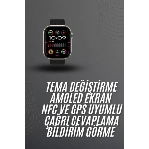 Akıllı Saat 2.02 İnch Nabız Ölçer Arama Konuşma Müzik Dinleme