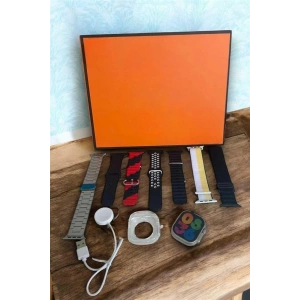 Akıllı Saat 7 Farklı Kordonlu Arama Cevaplayan Bildirim Gps Özelliği