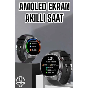 Akıllı Saat Bluetooth Bağlantılı Amoled Ekran Uyku Ve Sağlık Takibi