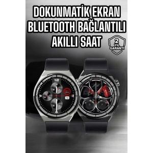 Akıllı Saat Dokunmatik Ekran Sesli Görüşme Ve Bildirim Görme Sağlık Takibi