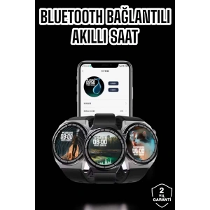Akıllı Saat Gps Ve Nfc Özelliği Sesli Görüşme Dokunmstik Ekran