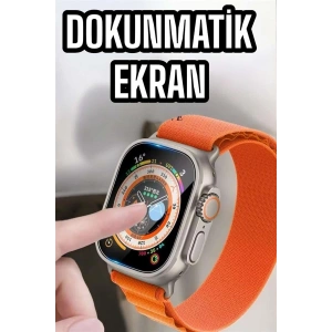 Akıllı Saat Uyku Ve Spor Takibi Yeni Nesil Bluetooth Bağlantılı Amoled Ekran