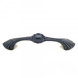 Antika Tarz Dekoratif Pirinç Göz Mobilya Kulbu - 21x127 Mm, Oksit