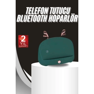 Bluetooth Hoparlör Uzun Pil Ömrü Yüksek Ses Kaliteli Kablosuz Telefon Tutma