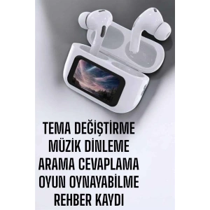 Bluetooth Kulaklık Kulakiçi Güçlü Ses Kaliteli Sesli Asistan