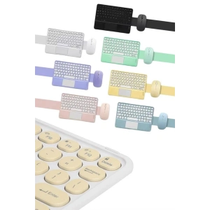 Bluetooth Touchpad Klavye 10.9 İnch Kablosuz Wifi Q Klavye Slim