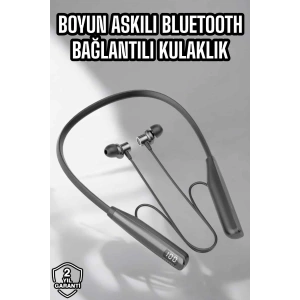 Boyun Bantlı Bluetooth Kulaklık Yüksek Ses Kaliteli 100 Saat Kulaklık
