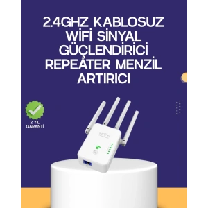 Çift Bantlı Otomatik Kurulum Wifi Repeater Menzil Genişletici