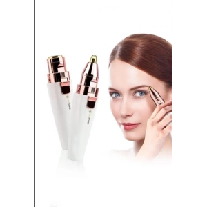 Çift Başlıklı Epilasyon Yüz Çene Işıklı Kıl Tüy Alma Mini Cep Epilasyonu