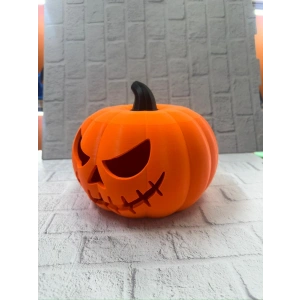 Dekoratif Balkabağı Şekerlik 21×15 Cm Kapaklı Turuncu Kutu