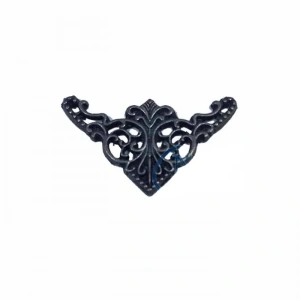 Dekoratif Köşe Süsü, Köşelik - Küçük, 19x34mm, Eskitme, 100 Adet