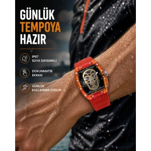 Dokunmatik Akıllı Saat Spor Ve Günlük Kullanım Yeni Nesil