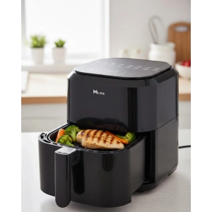 Dokunmatik Kontrollü 4l Yağsız Sıcak Hava Fritözü 1360w