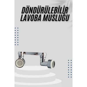 Dönebilen Musluk Başlığı Akrobat Mutfak Banyo Musluk Ucu Başlığı Oynar Başlıklı