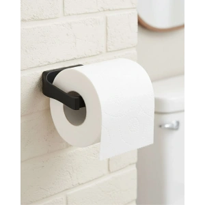 Duvara Monte Siyah Peçetelik Minimal Banyo Aksesuarı