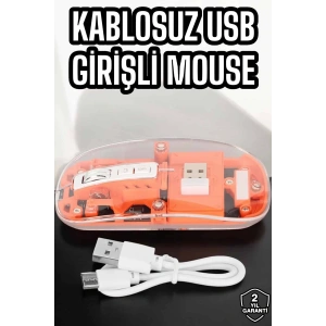 Fare Mouse Çift Modlu Kablosuz Bağlantılı 2.4ghz Destekli