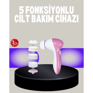 Fırçalı Yüz Temizleme Ve Spa Masaj Cihazı